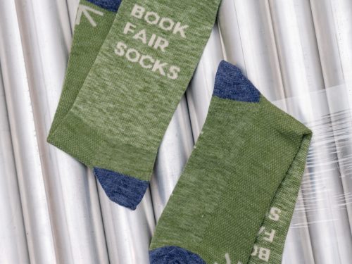 Lodret vandret, Book Fair socks